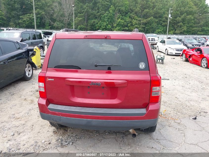 2016 JEEP PATRIOT SPORT - 1C4NJPBA8GD503506