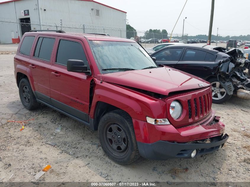 2016 JEEP PATRIOT SPORT - 1C4NJPBA8GD503506