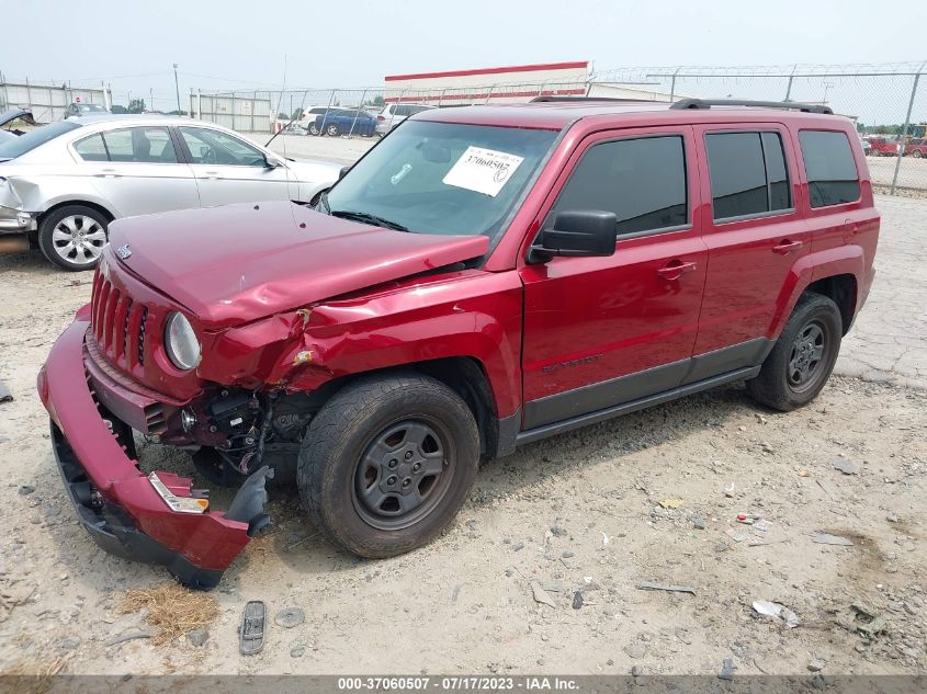 2016 JEEP PATRIOT SPORT - 1C4NJPBA8GD503506