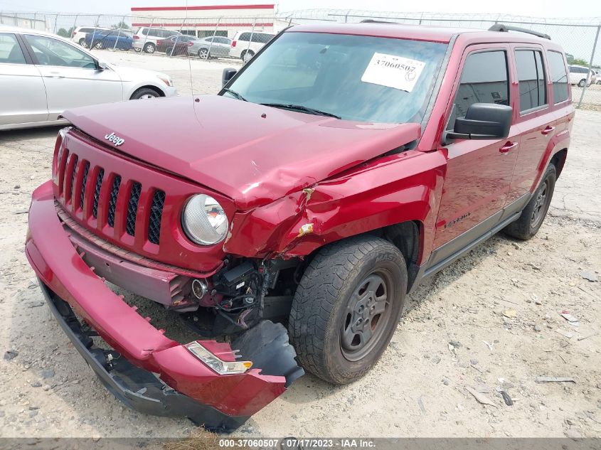 2016 JEEP PATRIOT SPORT - 1C4NJPBA8GD503506