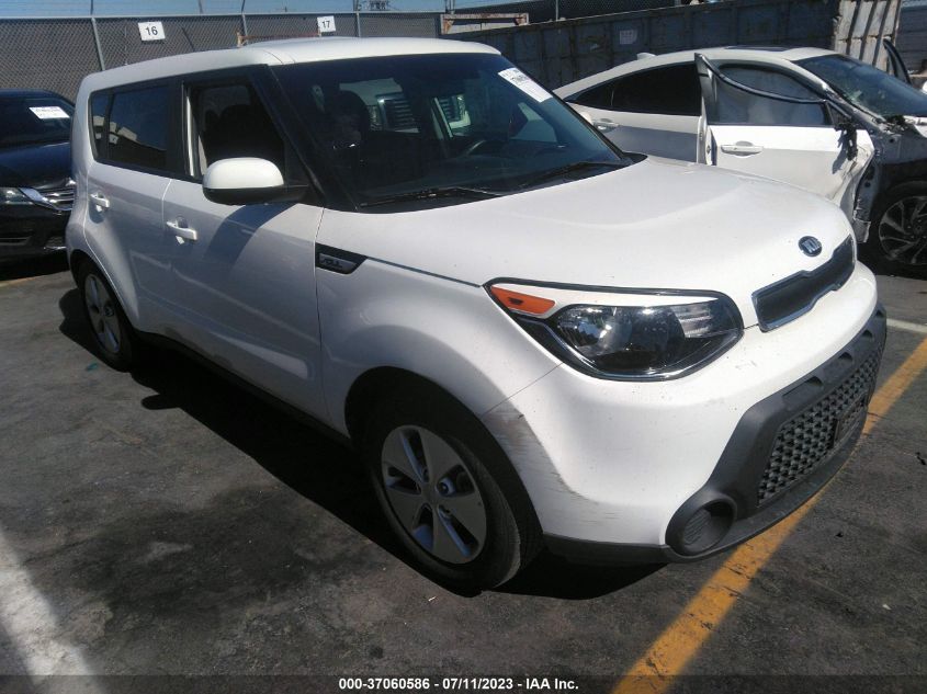 2016 KIA SOUL BASE - KNDJN2A2XG7318047