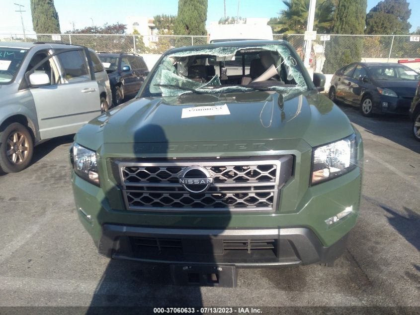 2022 NISSAN FRONTIER SV - 1N6ED1CL0NN625348