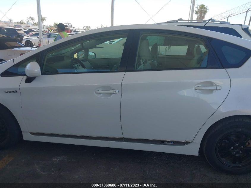 2013 TOYOTA PRIUS ONE/TWO/THREE/FOUR/FIVE - JTDKN3DU7D5579201