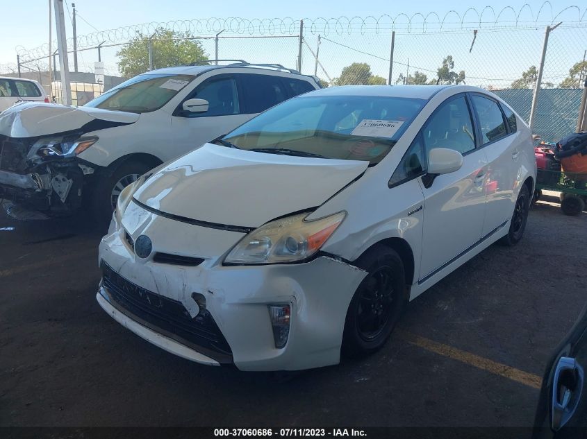 2013 TOYOTA PRIUS ONE/TWO/THREE/FOUR/FIVE - JTDKN3DU7D5579201