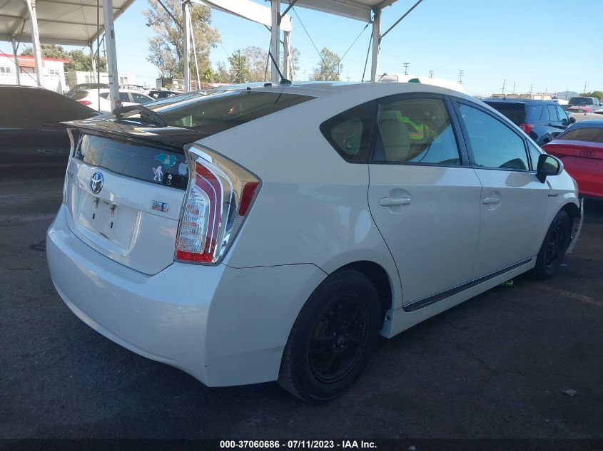 2013 TOYOTA PRIUS ONE/TWO/THREE/FOUR/FIVE - JTDKN3DU7D5579201