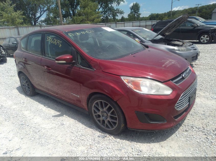 2013 FORD C-MAX HYBRID SE - 1FADP5AU0DL507728