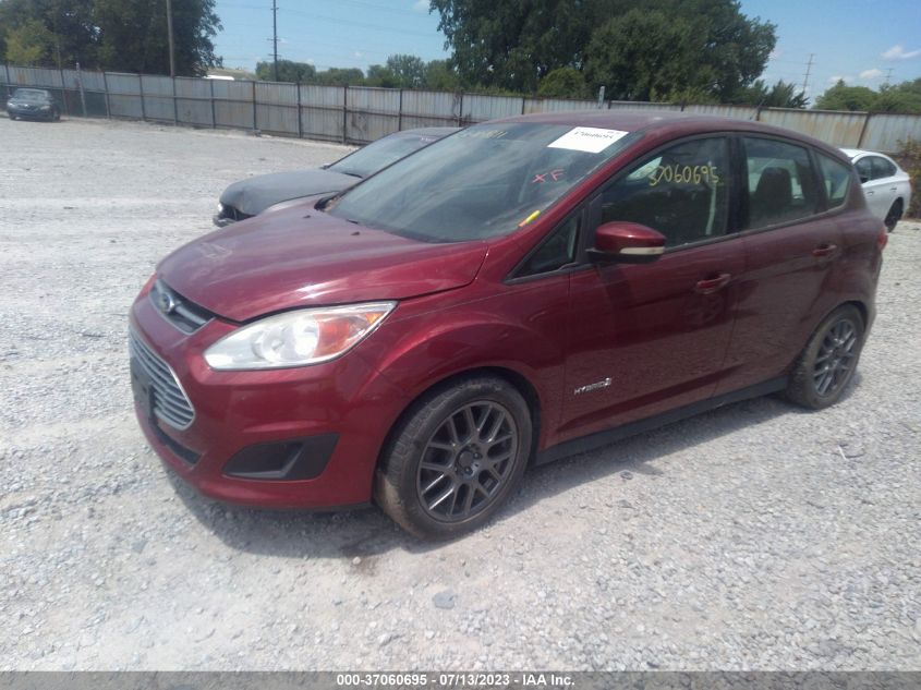 2013 FORD C-MAX HYBRID SE - 1FADP5AU0DL507728
