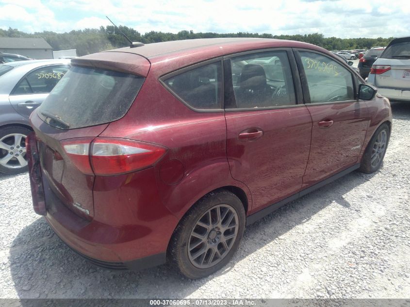 2013 FORD C-MAX HYBRID SE - 1FADP5AU0DL507728