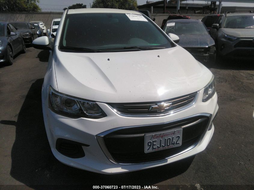 2017 CHEVROLET SONIC LT - 1G1JG6SH5H4164511