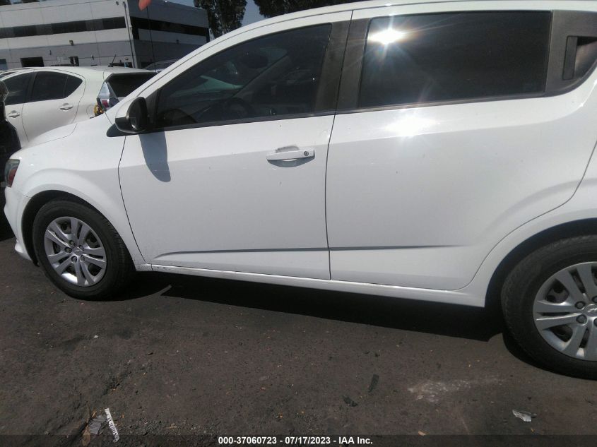 2017 CHEVROLET SONIC LT - 1G1JG6SH5H4164511