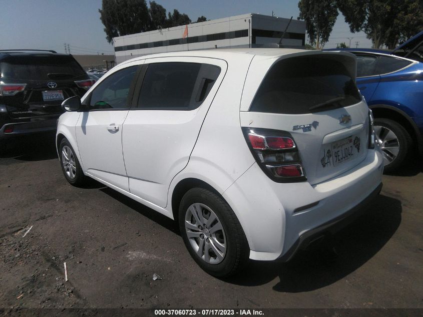 2017 CHEVROLET SONIC LT - 1G1JG6SH5H4164511
