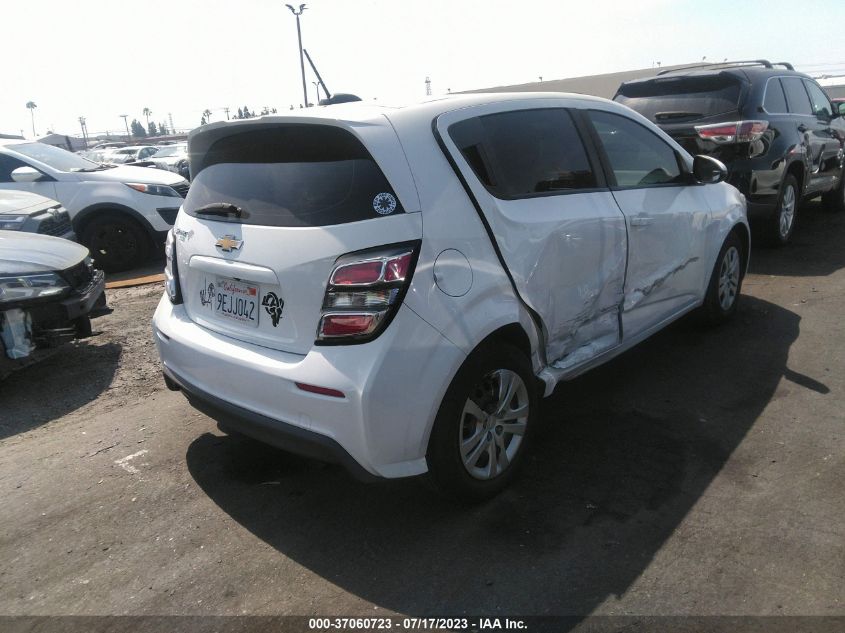 2017 CHEVROLET SONIC LT - 1G1JG6SH5H4164511