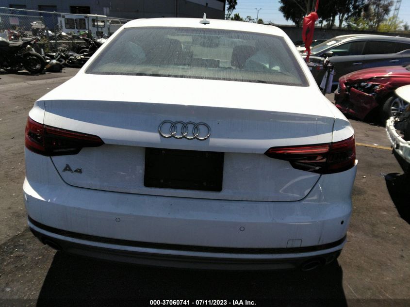 2017 AUDI A4 PREMIUM PLUS - WAULNAF49HN066105