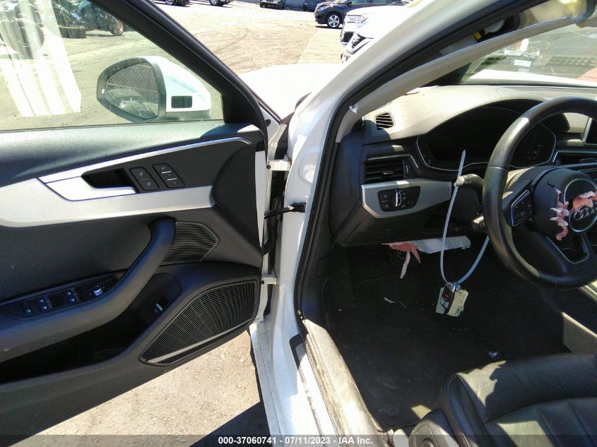 2017 AUDI A4 PREMIUM PLUS - WAULNAF49HN066105