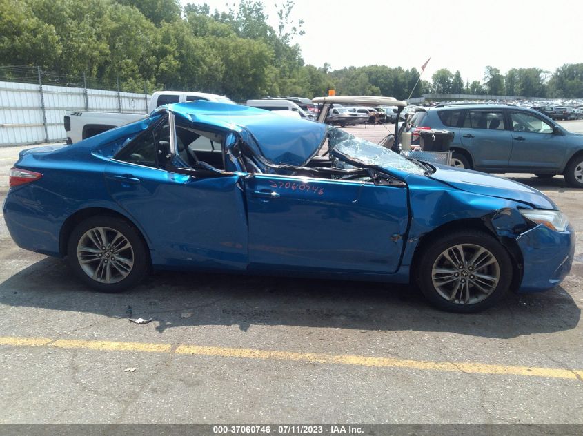 2017 TOYOTA CAMRY XLE/SE/LE/XSE - 4T1BF1FK0HU664451