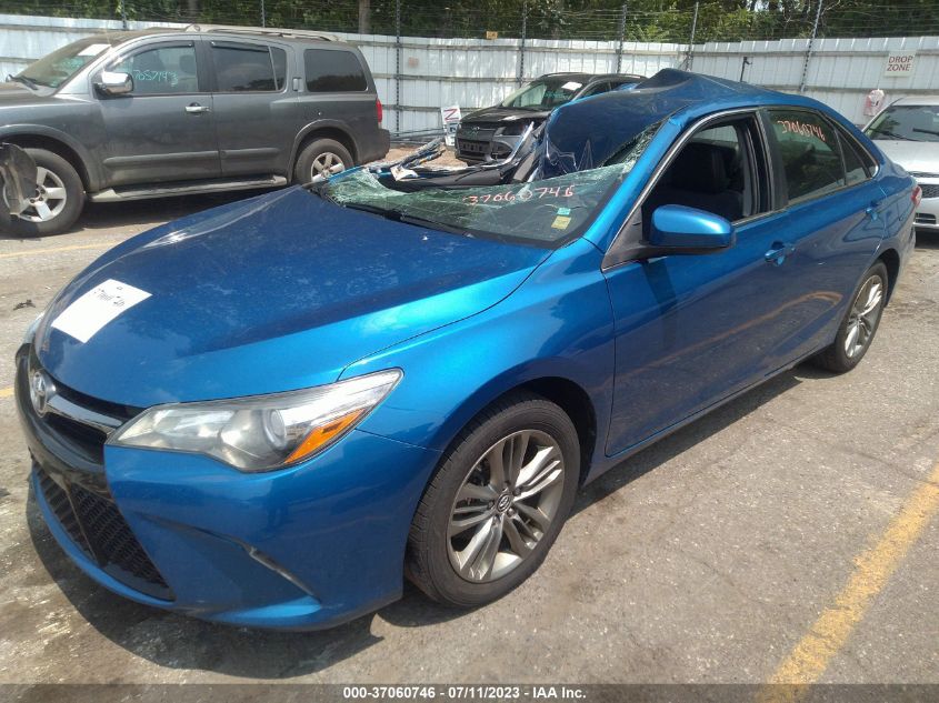 2017 TOYOTA CAMRY XLE/SE/LE/XSE - 4T1BF1FK0HU664451