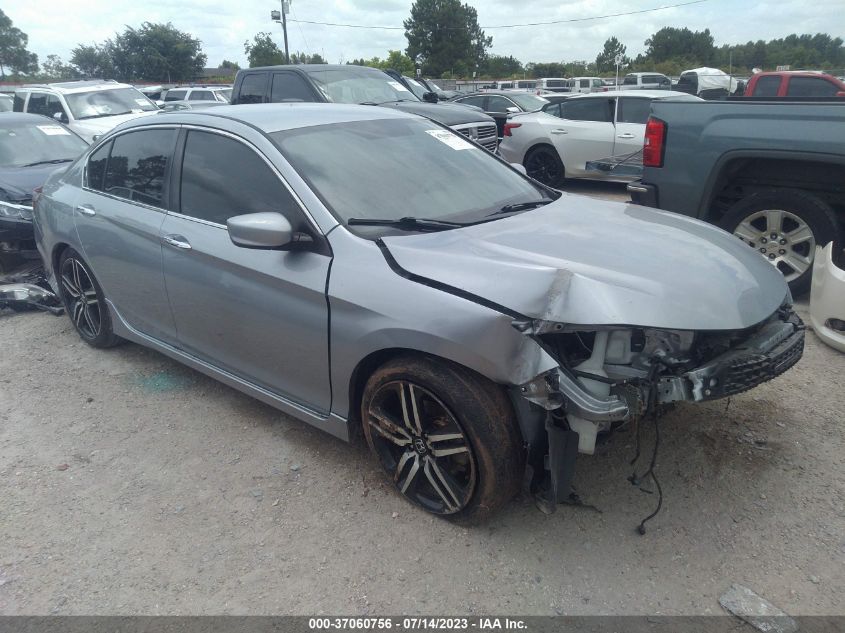 2017 HONDA ACCORD SEDAN SPORT - 1HGCR2F58HA082682