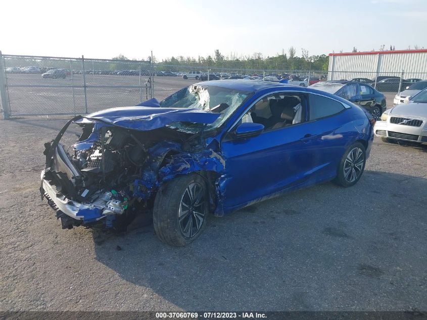 2018 HONDA CIVIC COUPE EX-T - 2HGFC3B36JH356817