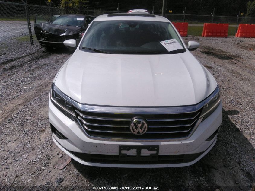 2021 VOLKSWAGEN PASSAT 2.0T SE - 1VWSA7A30MC012738