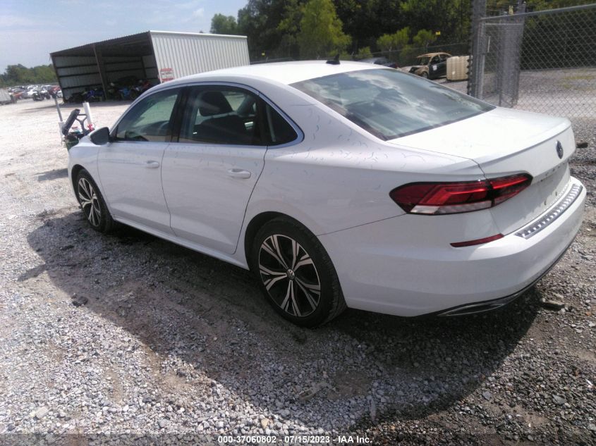 2021 VOLKSWAGEN PASSAT 2.0T SE - 1VWSA7A30MC012738