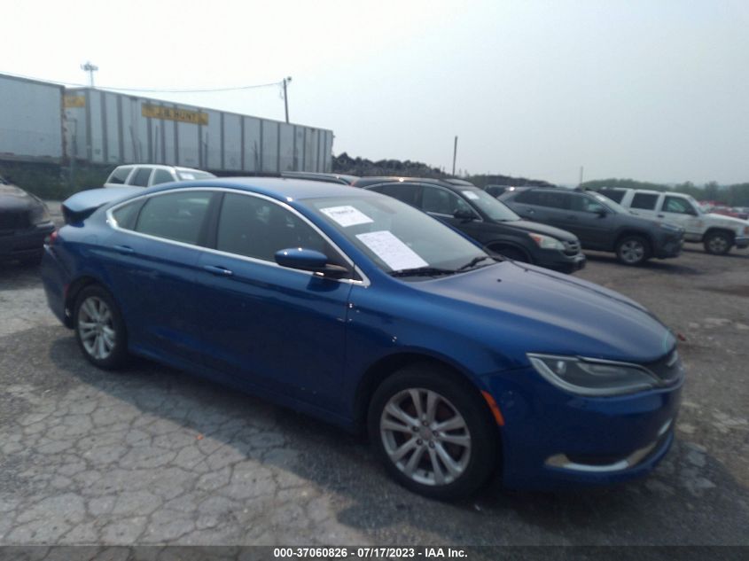 2015 CHRYSLER 200 LIMITED - 1C3CCCABXFN746820