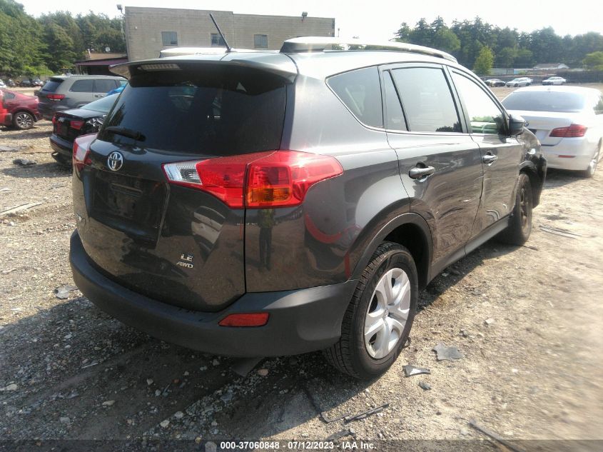 2015 TOYOTA RAV4 LE - JTMBFREVXFJ034370