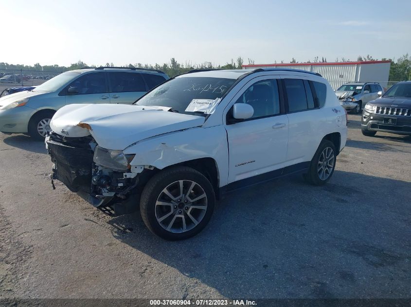 2016 JEEP COMPASS LATITUDE - 1C4NJDEB5GD580014