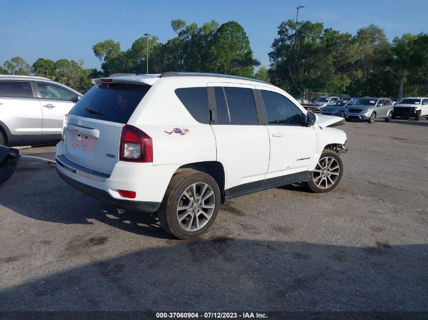 2016 JEEP COMPASS LATITUDE - 1C4NJDEB5GD580014