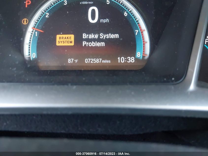 2018 HONDA CIVIC SEDAN EX - 2HGFC2F78JH554077