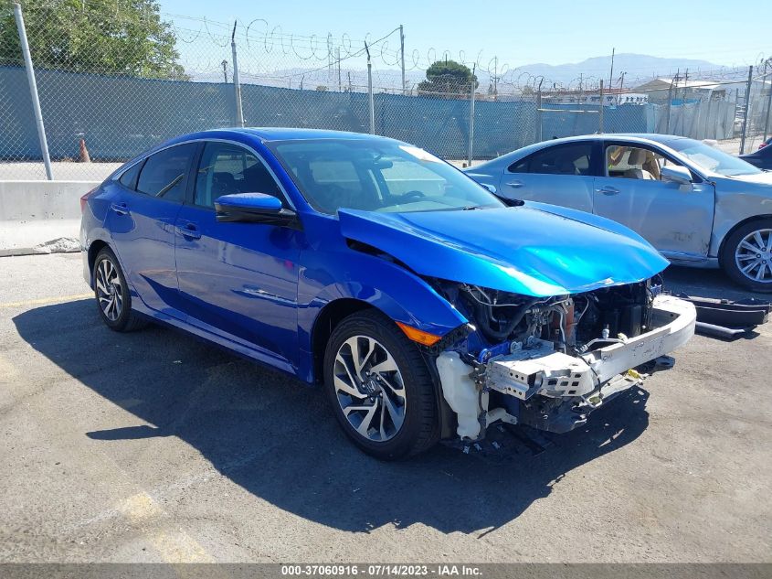 2018 HONDA CIVIC SEDAN EX - 2HGFC2F78JH554077