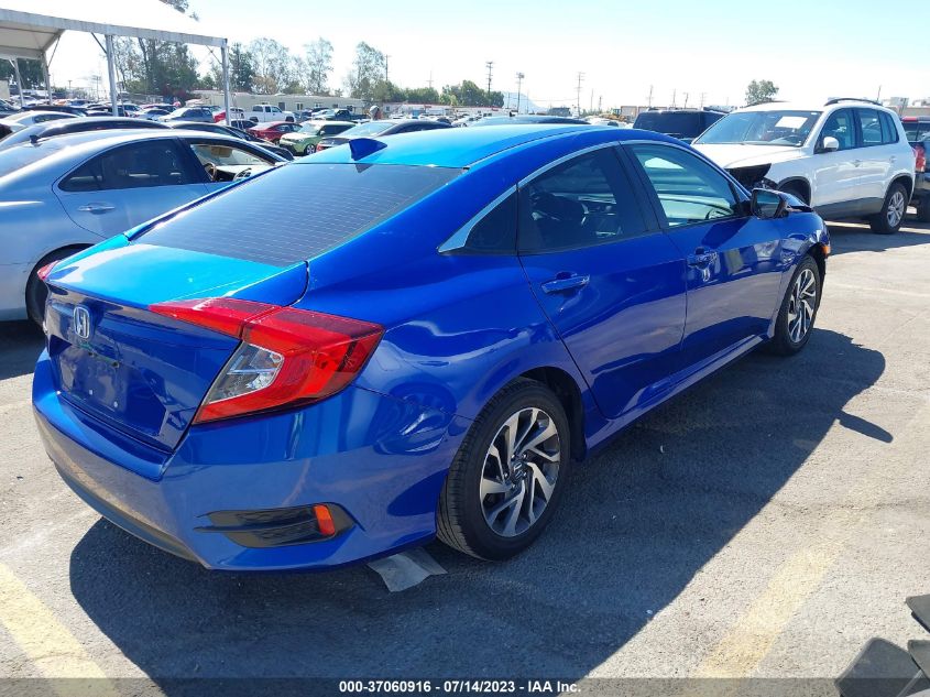 2018 HONDA CIVIC SEDAN EX - 2HGFC2F78JH554077
