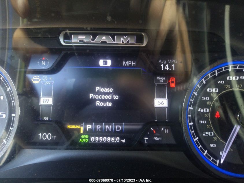 2020 RAM 1500 LIMITED - 1C6SRFHT9LN381023