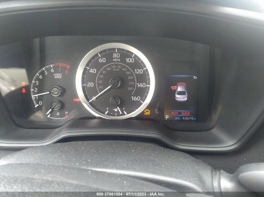 2022 TOYOTA COROLLA LE - 5YFEPMAE3NP278472
