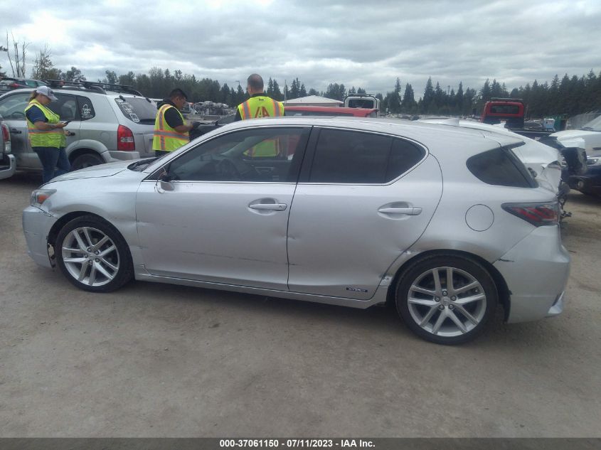2014 LEXUS CT 200H HYBRID - JTHKD5BH2E2196160