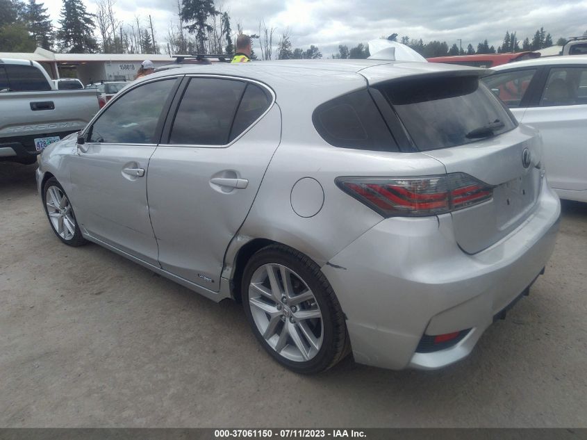 2014 LEXUS CT 200H HYBRID - JTHKD5BH2E2196160