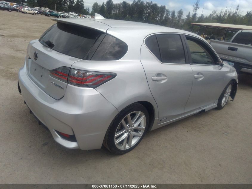 2014 LEXUS CT 200H HYBRID - JTHKD5BH2E2196160