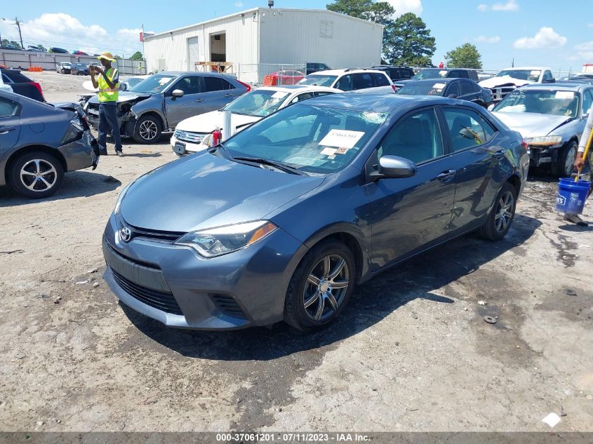 2014 TOYOTA COROLLA L/LE/S/S PLUS/LE PLUS - 2T1BURHE8EC204978