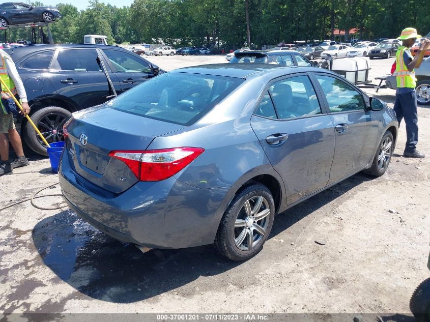 2014 TOYOTA COROLLA L/LE/S/S PLUS/LE PLUS - 2T1BURHE8EC204978