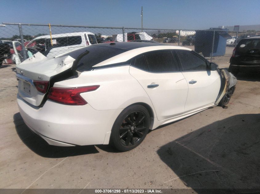 2017 NISSAN MAXIMA SL - 1N4AA6AP3HC449351