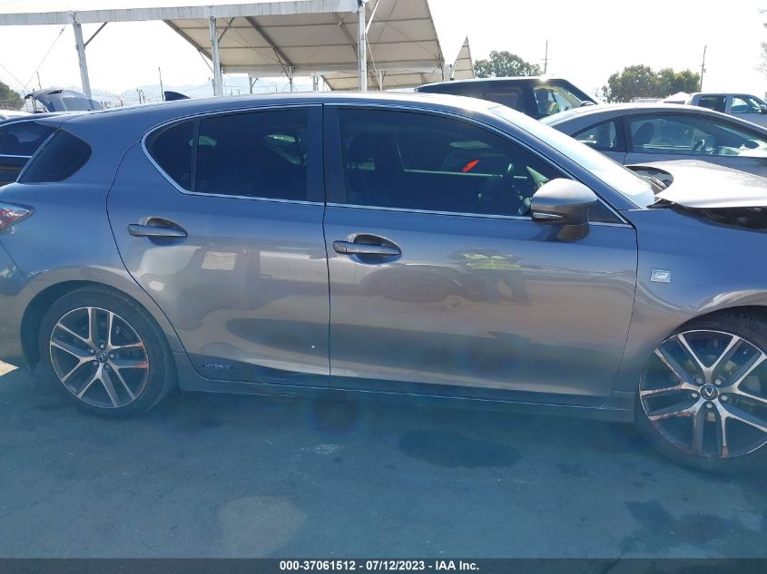 2015 LEXUS CT 200H HYBRID - JTHKD5BH2F2219549