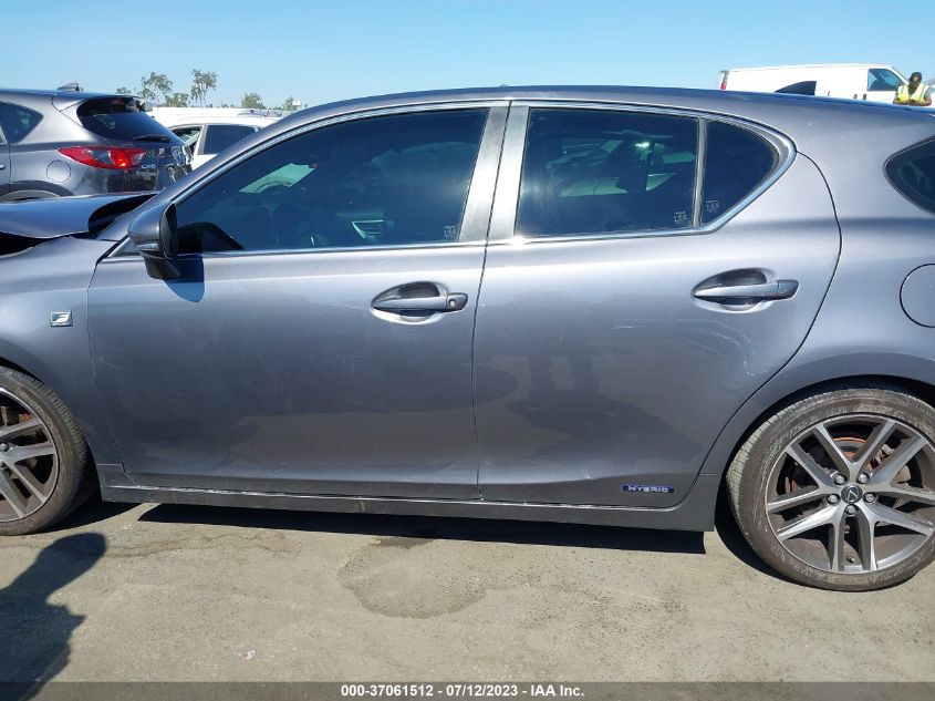 2015 LEXUS CT 200H HYBRID - JTHKD5BH2F2219549
