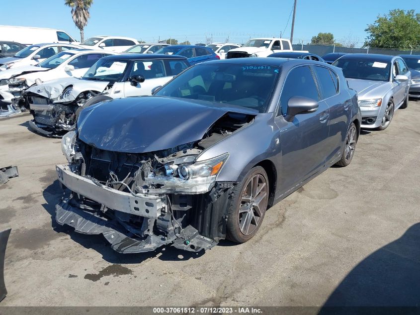 2015 LEXUS CT 200H HYBRID - JTHKD5BH2F2219549