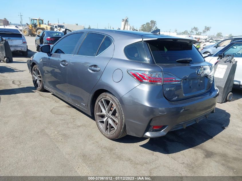 2015 LEXUS CT 200H HYBRID - JTHKD5BH2F2219549