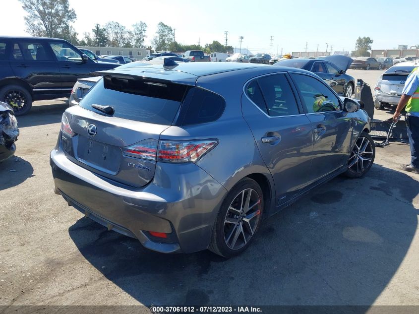 2015 LEXUS CT 200H HYBRID - JTHKD5BH2F2219549