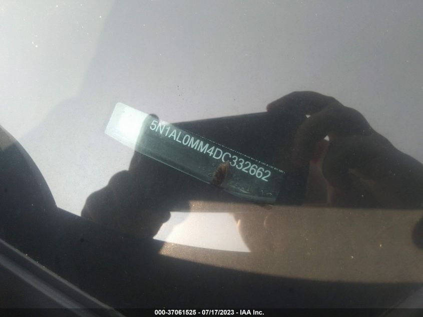 2013 INFINITI JX - 5N1AL0MM4DC332662