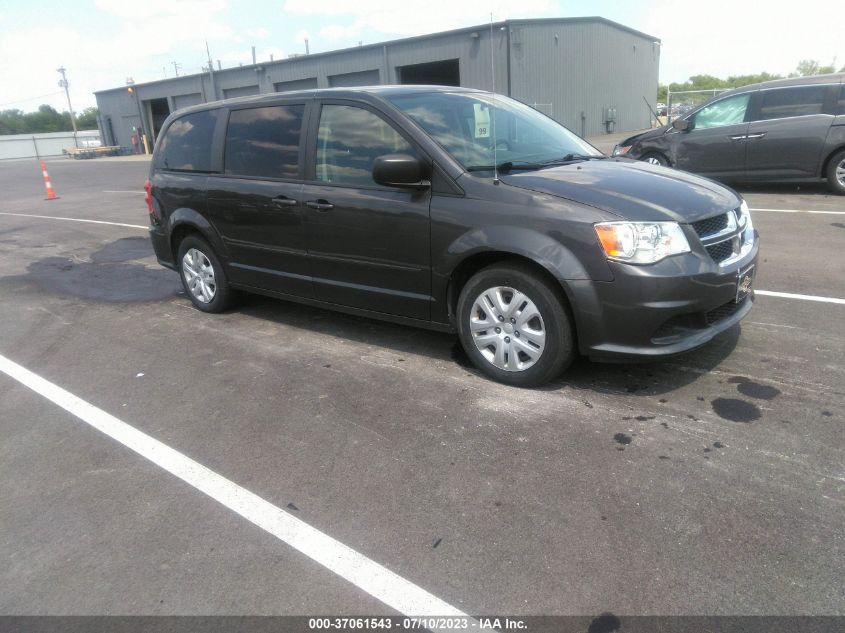 2016 DODGE GRAND CARAVAN SE - 2C4RDGBG1GR164002