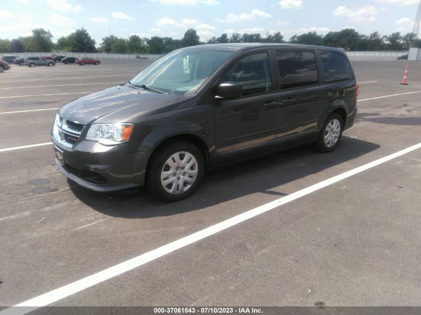 2016 DODGE GRAND CARAVAN SE - 2C4RDGBG1GR164002