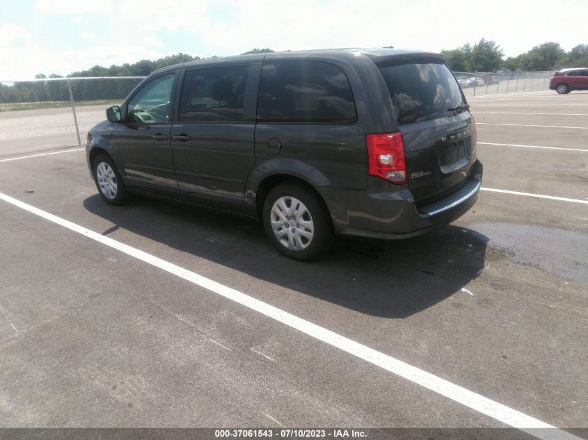 2016 DODGE GRAND CARAVAN SE - 2C4RDGBG1GR164002