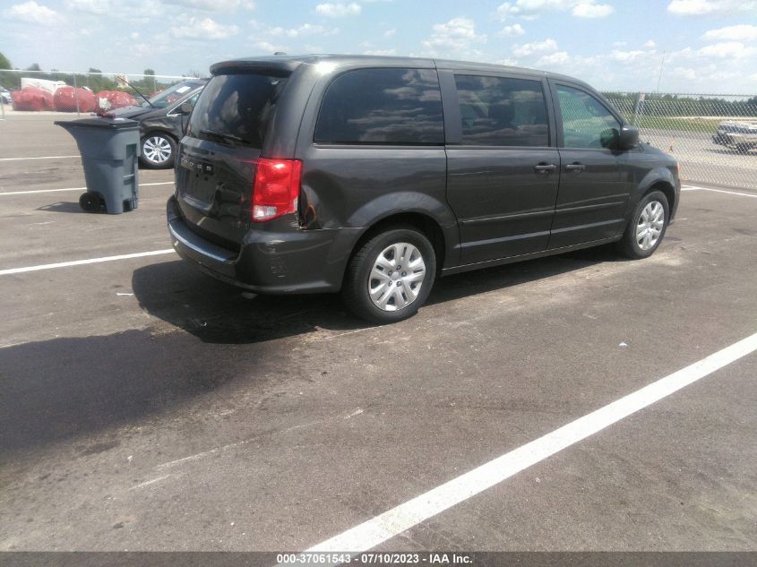 2016 DODGE GRAND CARAVAN SE - 2C4RDGBG1GR164002