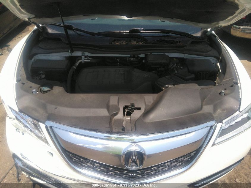 2016 ACURA MDX W/TECH/W/TECH - 5FRYD4H49GB034759